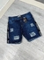 BERMUDA JEANS LACOSTE DESTROYED na internet