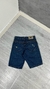 BERMUDA JEANS EMPORIO ARMANI BORDADO DESTROYED - loja online