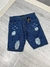 BERMUDA JEANS LACOSTE DESTROYED na internet