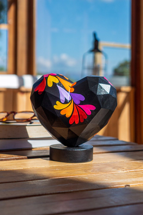ザクロ　LOVE 円形キャンバスアートセット Comprar Art of Love em Jaguar Parade Store