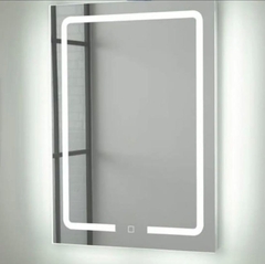 Espejo smart SD con touch dimmer esmeriado led rectangular 60x100 bluetooth en internet