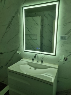 Imagen de Espejos smart SD con touch dimmer esmerilado led rectangular