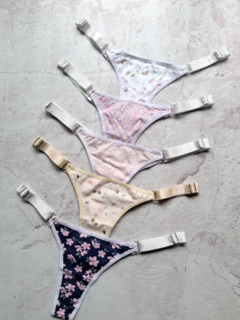 Regulable Ancho Algodon Estampadas x2