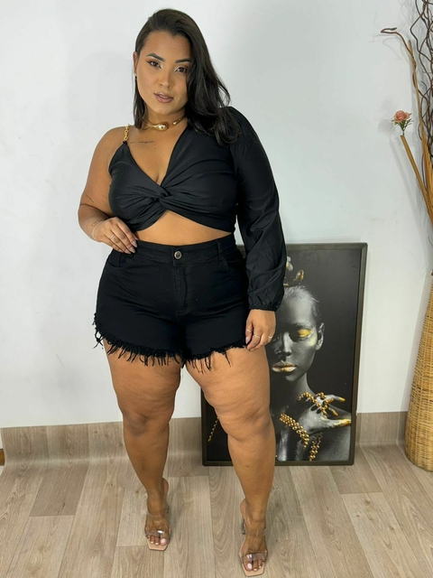 Short Jeans Plus Size