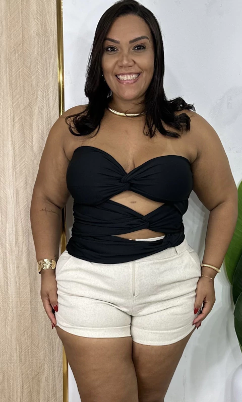 Blusa paola plus size - comprar online