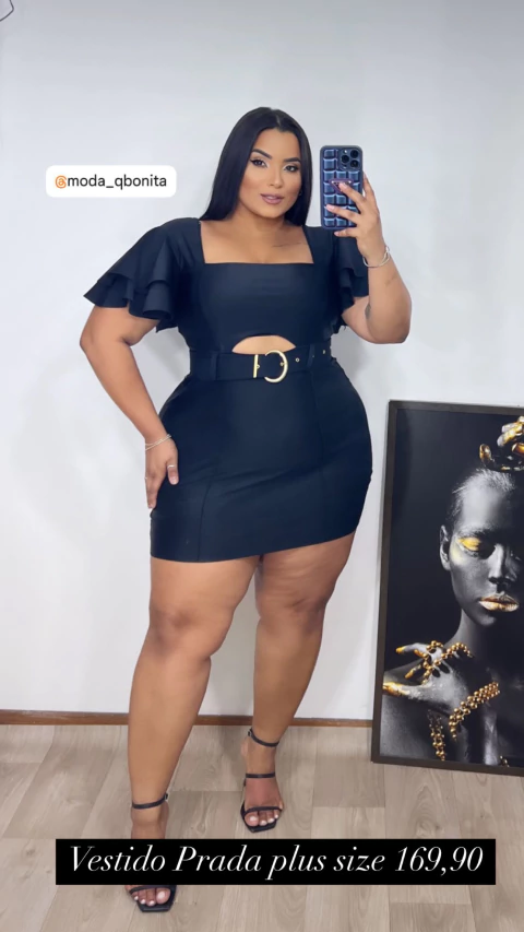 Vestido kayla plus size - comprar online