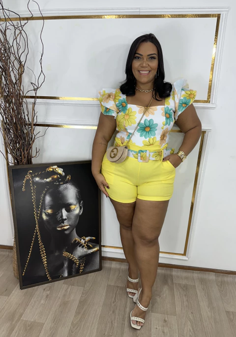 Conjunto Feminino Plus Size Pamela - comprar online