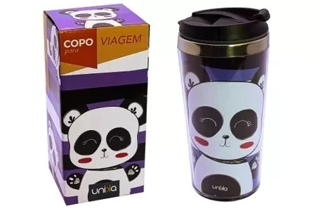 Copo Térmico - Panda - 450ml - Unika