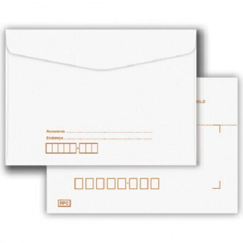 Envelope 114x162 - Nanci RPC - Branco - 75g - Foroni