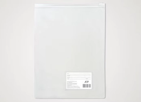 Pasta Multiuso PVC com Zíper e Visor 220x330 ACP