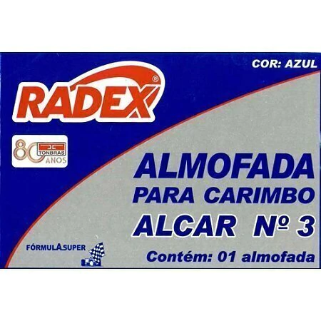 Almofada P/ Carimbo - Nº 3 - Radex