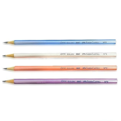 Lápis Grafite - Eco 2B - Max Pérola - Faber-Castell
