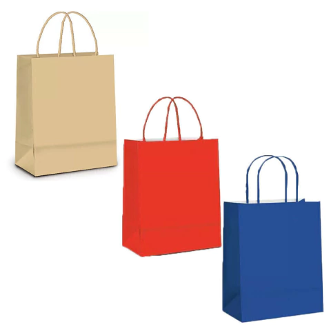 Sacola De Papel - Color - 32cm x 24cm - Uriarte