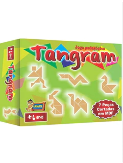 Tangram - 7 Peças - MDF - Uriarte