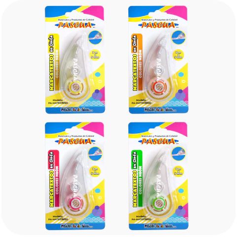 Marcatextos en Cinta Pascua