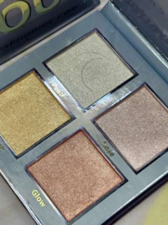 PALETA DE ILUMINADORES LUMINOUS X4 MYK ORIGINAL - ALEM BEAUTY