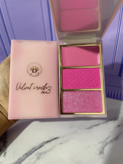 RUBOR VELVET CRUSH X3 BLOOMSHELL ORIGINAL - comprar online