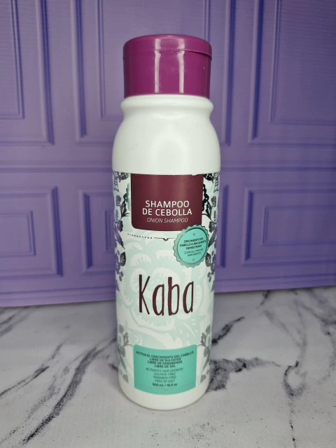 SHAMPOO DE CEBOLLA KABA ORIGINAL