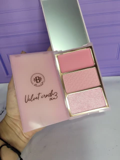 RUBOR VELVET CRUSH X3 BLOOMSHELL ORIGINAL en internet