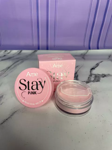 POLVO SUELTO ROSADO STAY PINK AME ORIGINAL