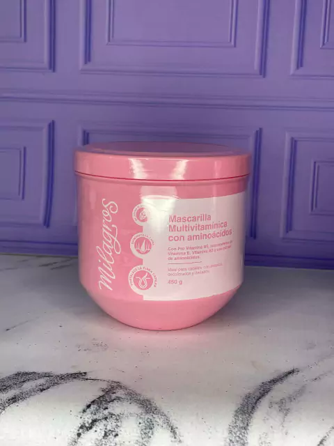 MASCARILLA MULTIVITAMÍNICA CON AMINOÁCIDOS MILAGROS ORIGINAL