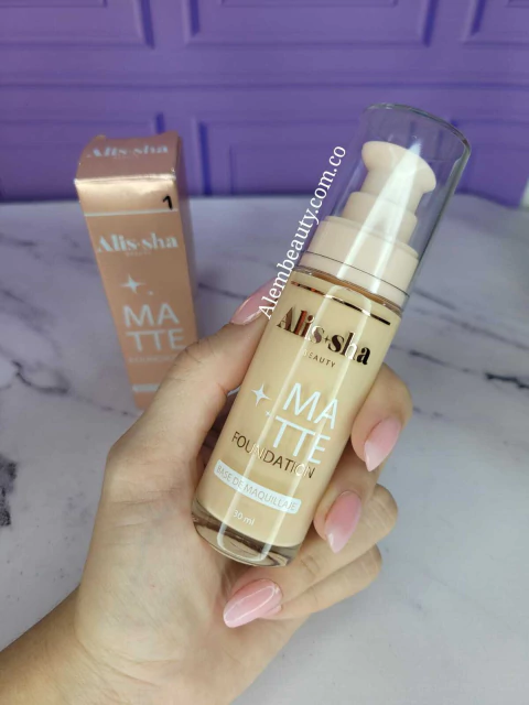 BASE MATTE ALISSHA BEAUTY ORIGINAL - comprar online