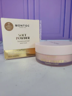 POLVO SUELTO ROSADO MONTOC ORIGINAL - ALEM BEAUTY
