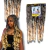 Jumbo French Curl Castanho Mel e Loiro #T2B/27/613 Fibra Premium Braids 400gr - Cherey