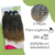 Cabelo Orgânico Cacheado 3c Goivo #T1B/27