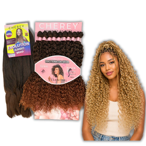 Kit Gypsy Essencial Proteína de Seda Cherey