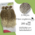 Cabelo Orgânico Cacheado 3c Goivo #T1B/613 - loja online