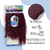 Cabelo Cacheado Bio Proteína Sophie #BURG