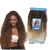 Cabelo Foux Locs C/ Cachos Preto Mel e Loiro #T1B/27/613 Zuri 300g Cherey