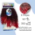 Cabelo Cacheado Bio Proteína Sophie #T1B/RED