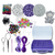 Kit acessórios p/ tranças + Tererê 290 Itens Lilás