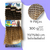 Cabelo Orgânico Anjo Castanho Cobre e Mel #T1B/33/27 - Bynegabraids