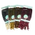 Jumbo Boho Curl Preto com Marsala #T1B/BUG Fibra Premium Braids 400gr - Cherey na internet