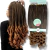 Jumbo Boho Curl Preto com Cobre #T1B/30 Fibra Premium Braids 400gr - Cherey - Bynegabraids