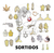 100 Pingentes Sortidos - loja online
