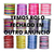 Kit 20 Cores Fio Cetim 5mts cada - 100mts 1mm - Bynegabraids