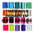 Kit 10 Cores Fio Cetim 1mm 10 mts cada - 100mts. - Bynegabraids