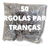 Kit 50 und Aneis + 50 und Argolinhas - Bynegabraids