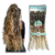Jumbo French Curl Castanho Mel e Loiro #T1B/27/613 Fibra Premium Braids 400gr - Cherey - comprar online