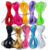 Kit 5 Cores Fio Cetim 5 mts cada 1mm- 25 mts