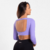 Cropped Manga Longa Lavanda - Kendall - comprar online