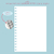 Refil para caderno Smart (Wire-o, anel duplo) - A5 | Colegial | Universitário - Branco