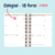 Refil Planner para Caderno Smart - 30 folhas (semestral) - Vintage - Repapelar: Cadernos, Canetas, Lapiseiras e materiais de Papelaria