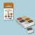 Conjunto de aquarela em pastilha Tellure da Artools com 6 cores em embalagem.