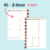 Refil Planner para Caderno de Disco (Caderno Inteligente) 30 folhas (Semestral) - Vintage na internet