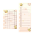 Combo Mini Refil e Refil Checklist para caderno de Disco - A5 | Colegial | Universitário - Abelha na internet